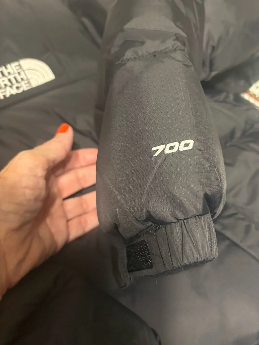 NWT The North Face 1996 Retro Nuptse 700 Down Jacket Black Men's Hoodie